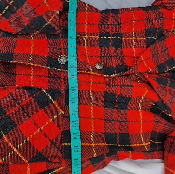 Vintage Pins and Needles plaid blazer 8-10 - Picture 5 of 10
